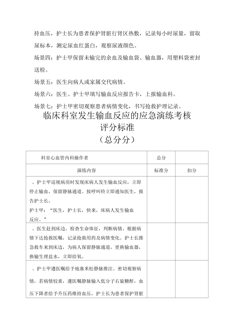 输血反应应急演练_第2页