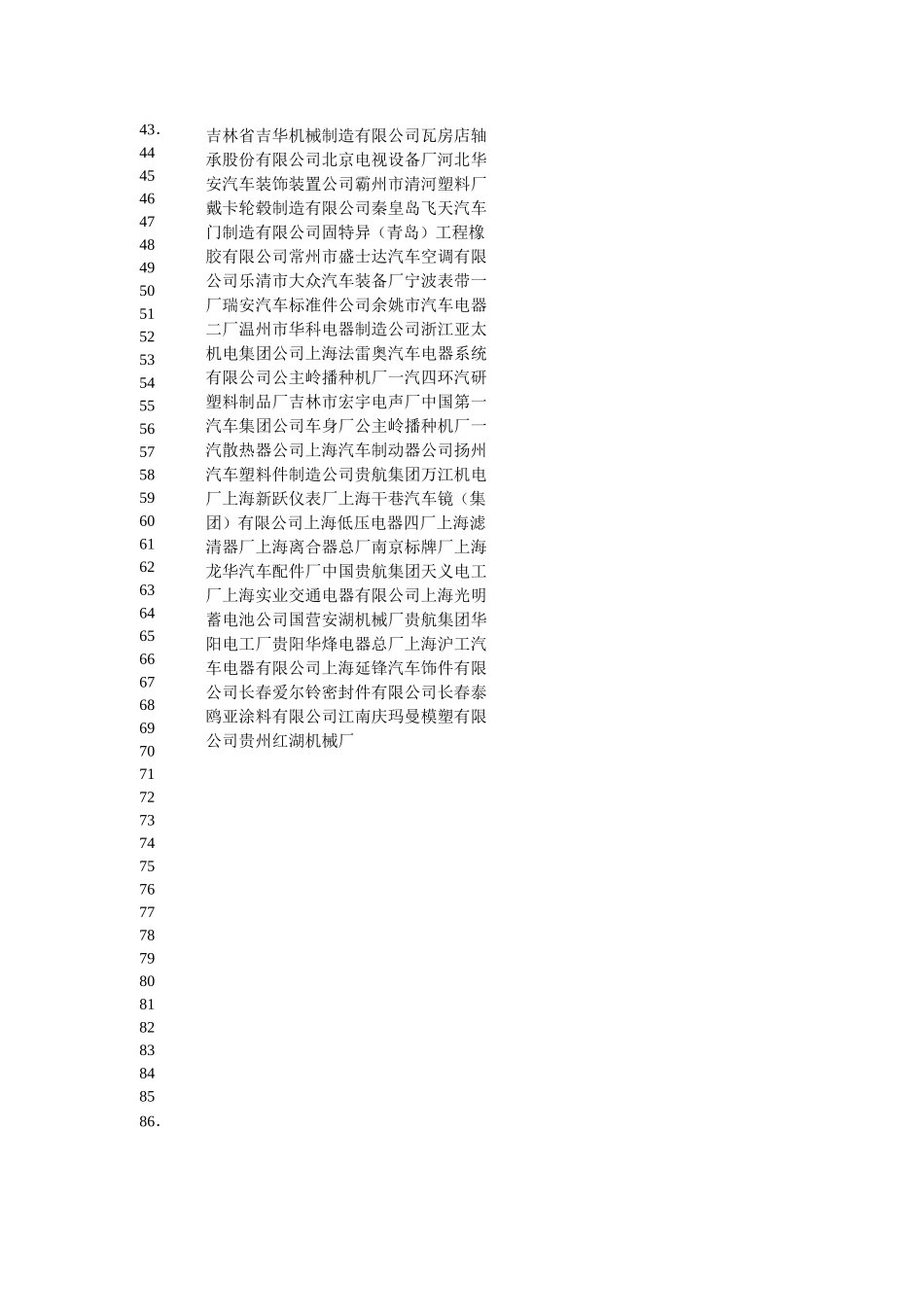 汽车主机厂配套企业(完整版)(1)_第2页