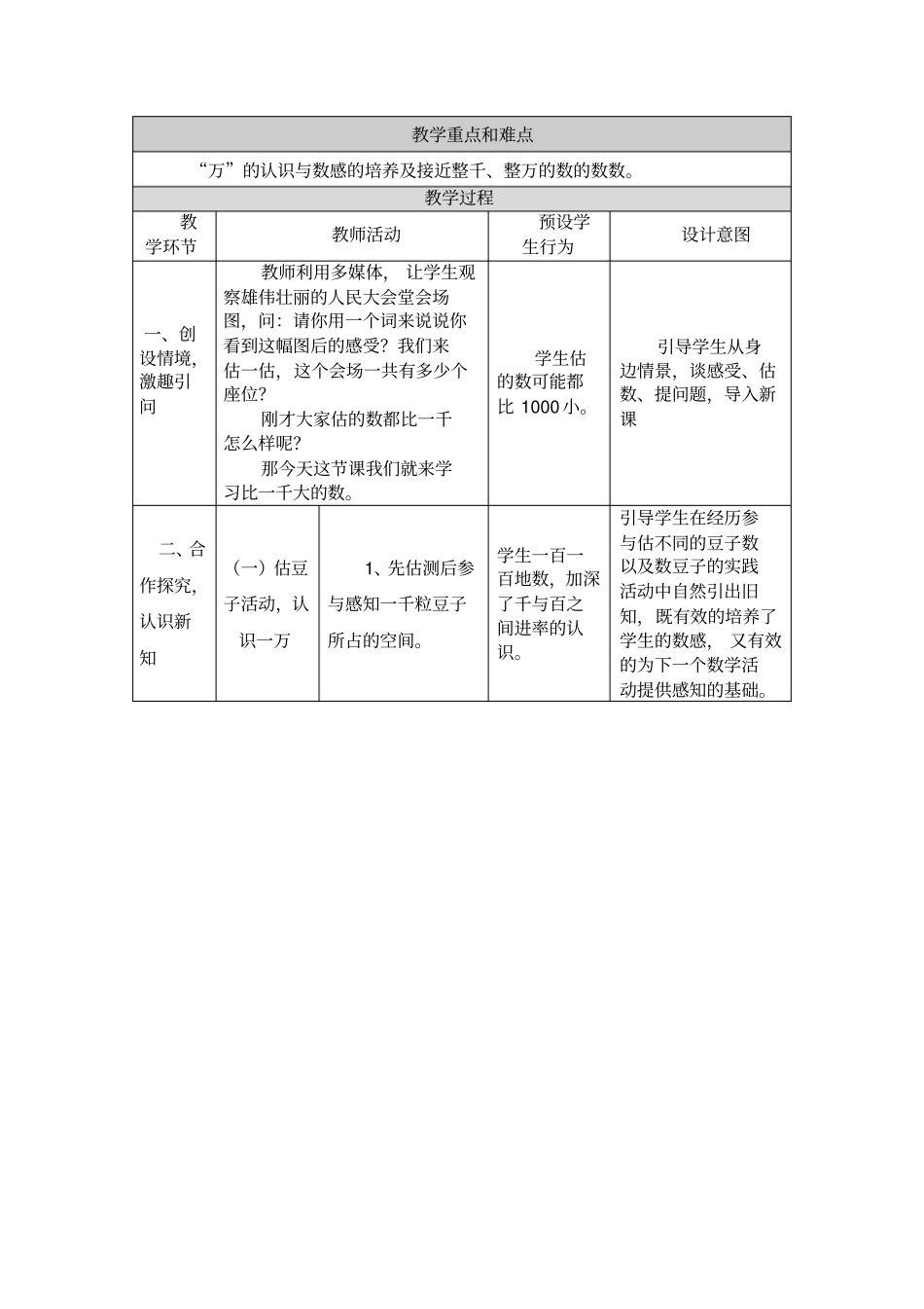 万以内数的认识教学设计与反思_第2页
