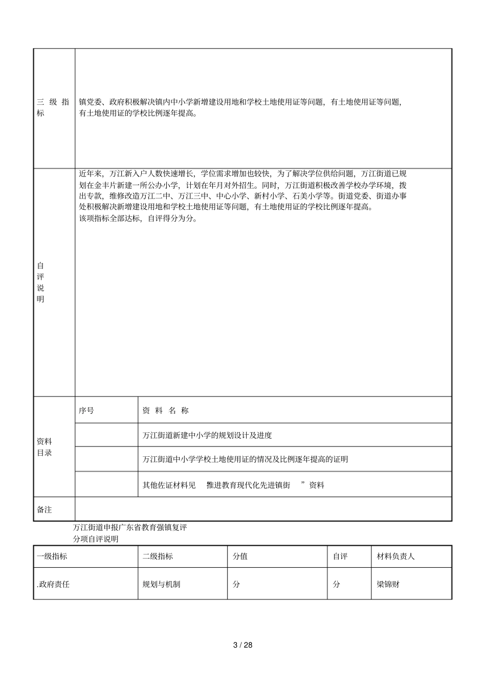 万江街道申报教育强镇复评_第3页