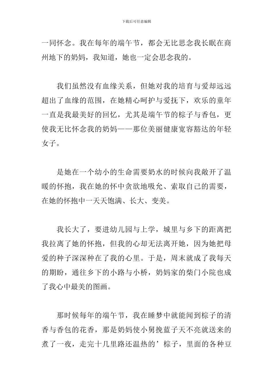 描写端午节的六年级作文_第3页