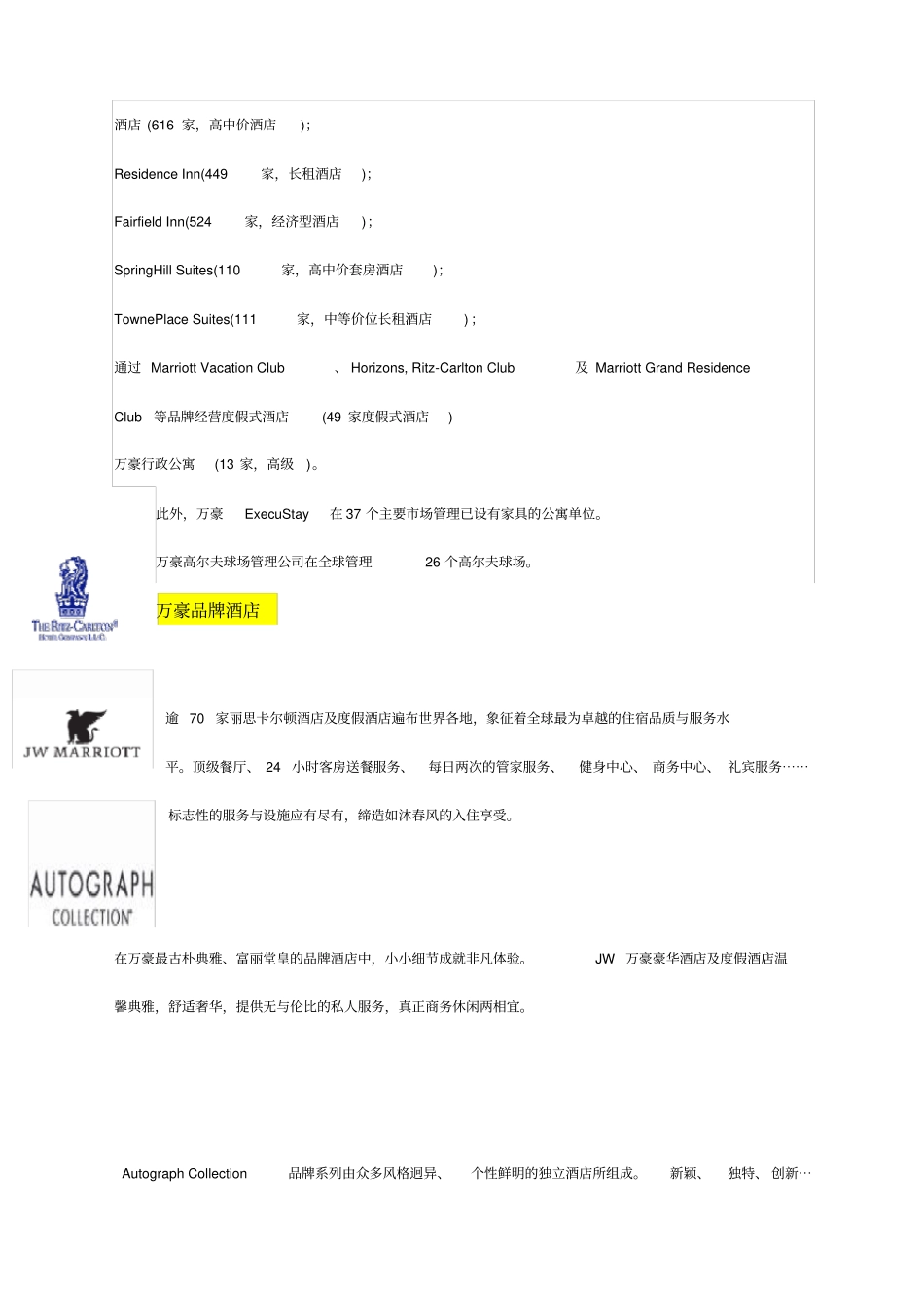 万豪国际集团简介_第3页