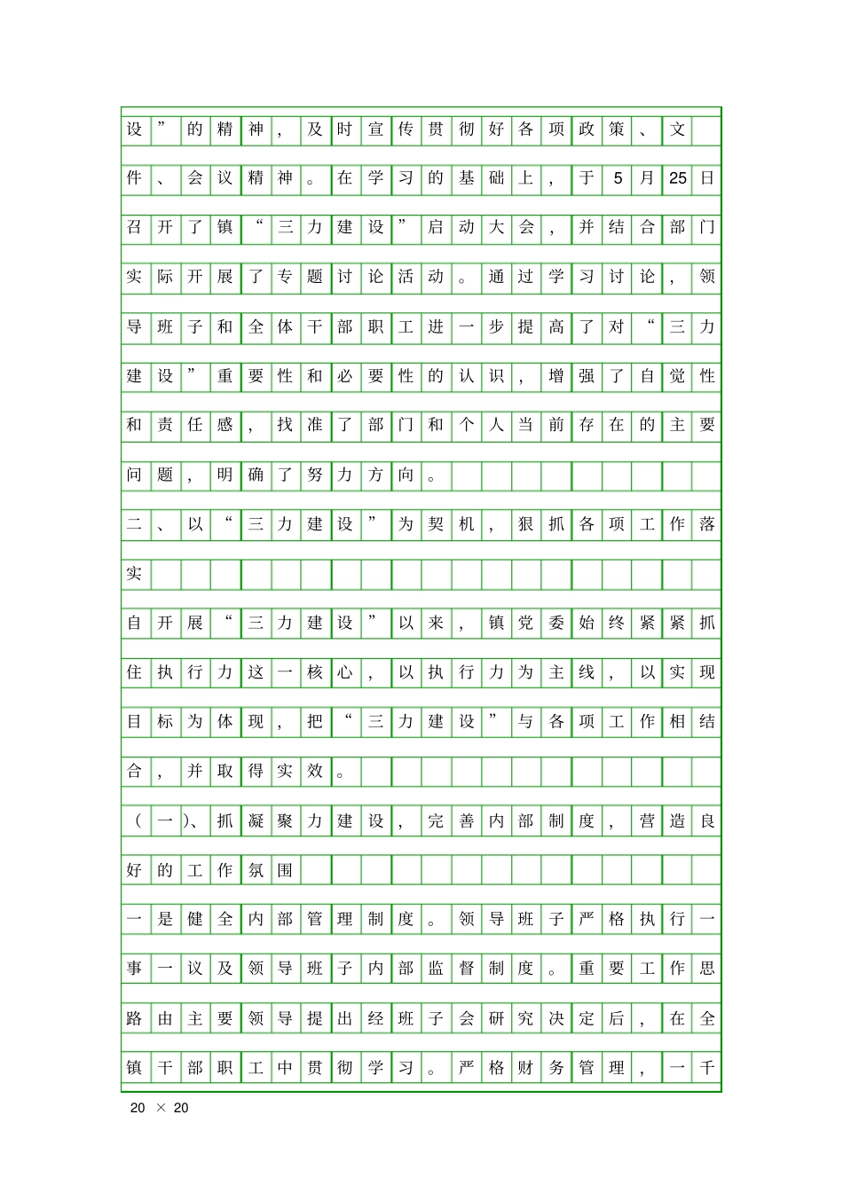 三力发展工作情况报告精品工作报告_第3页