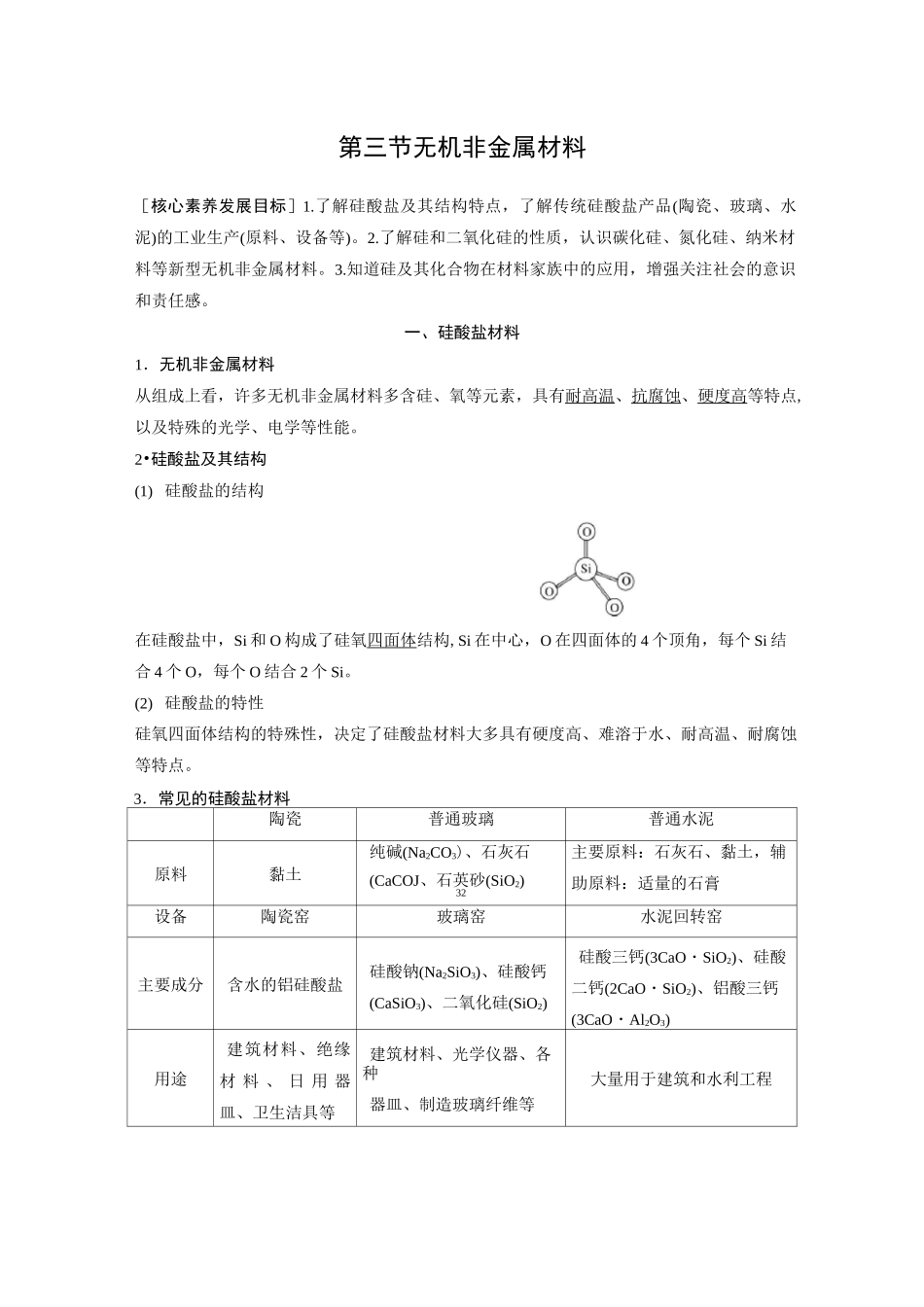 无机非金属材料_第1页