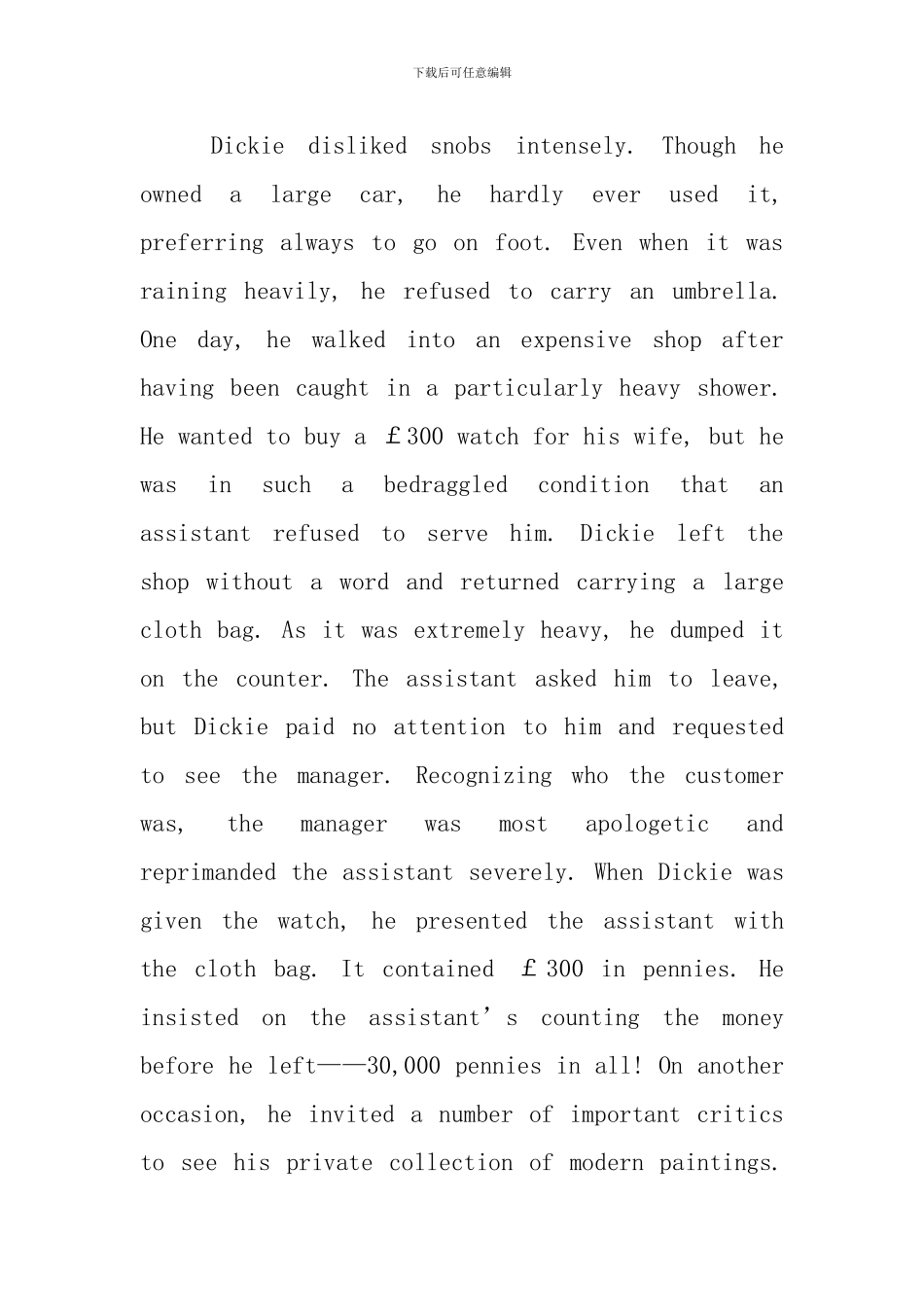 新概念英语第三册Lesson31-33课文翻译及词汇_第2页