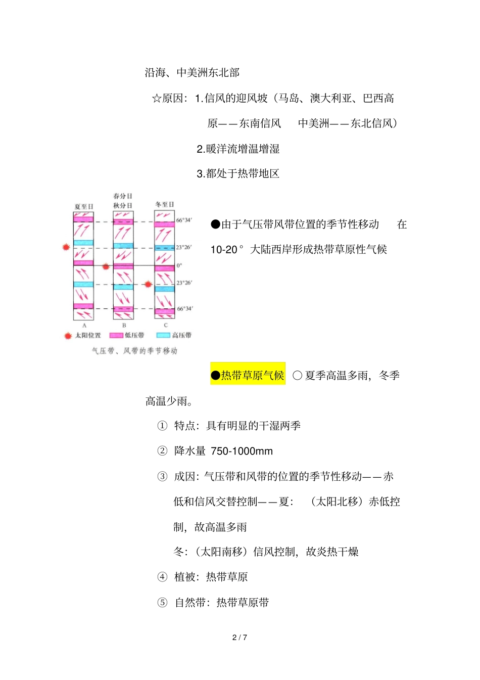 三圈环流和气候【独家整理】_第2页