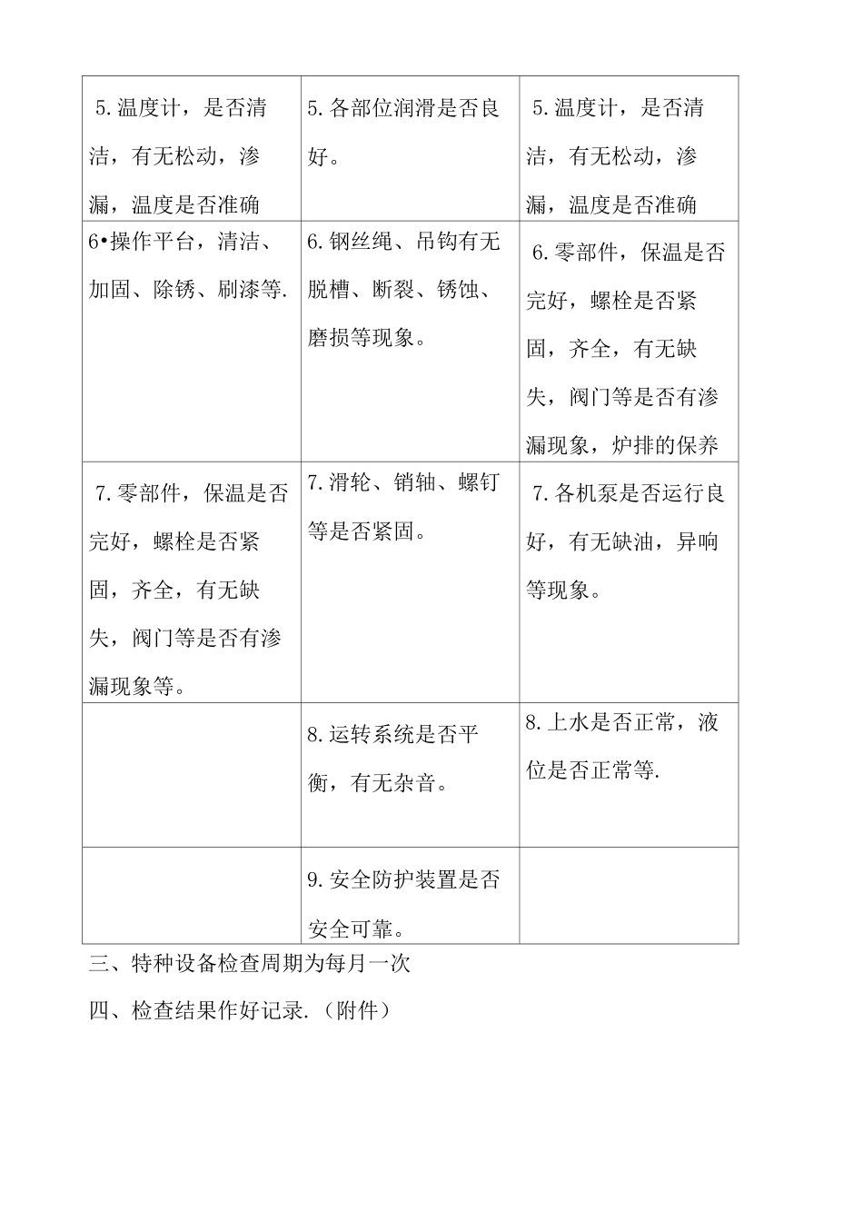 特种设备维护保养计划及记录_第2页