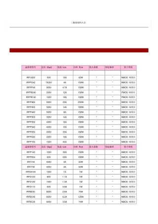 三极管资料大全资料
