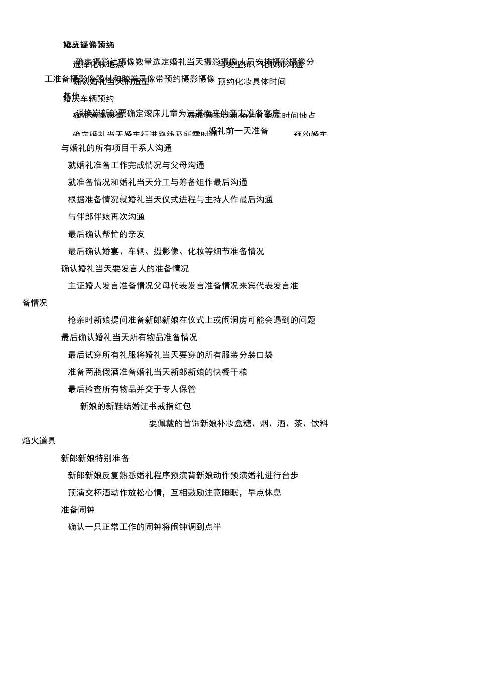 结婚全过程安排_第2页