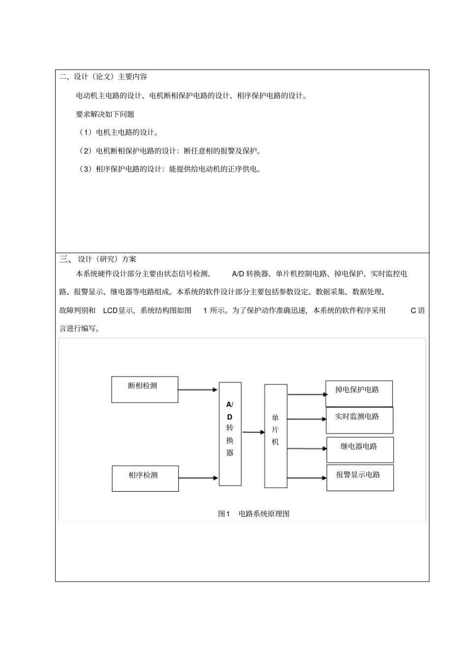 三相异步电动机开题报告_第3页