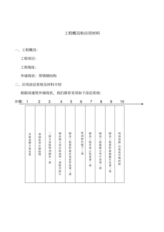 三银涂料钢结构氟碳施工组织方案课案