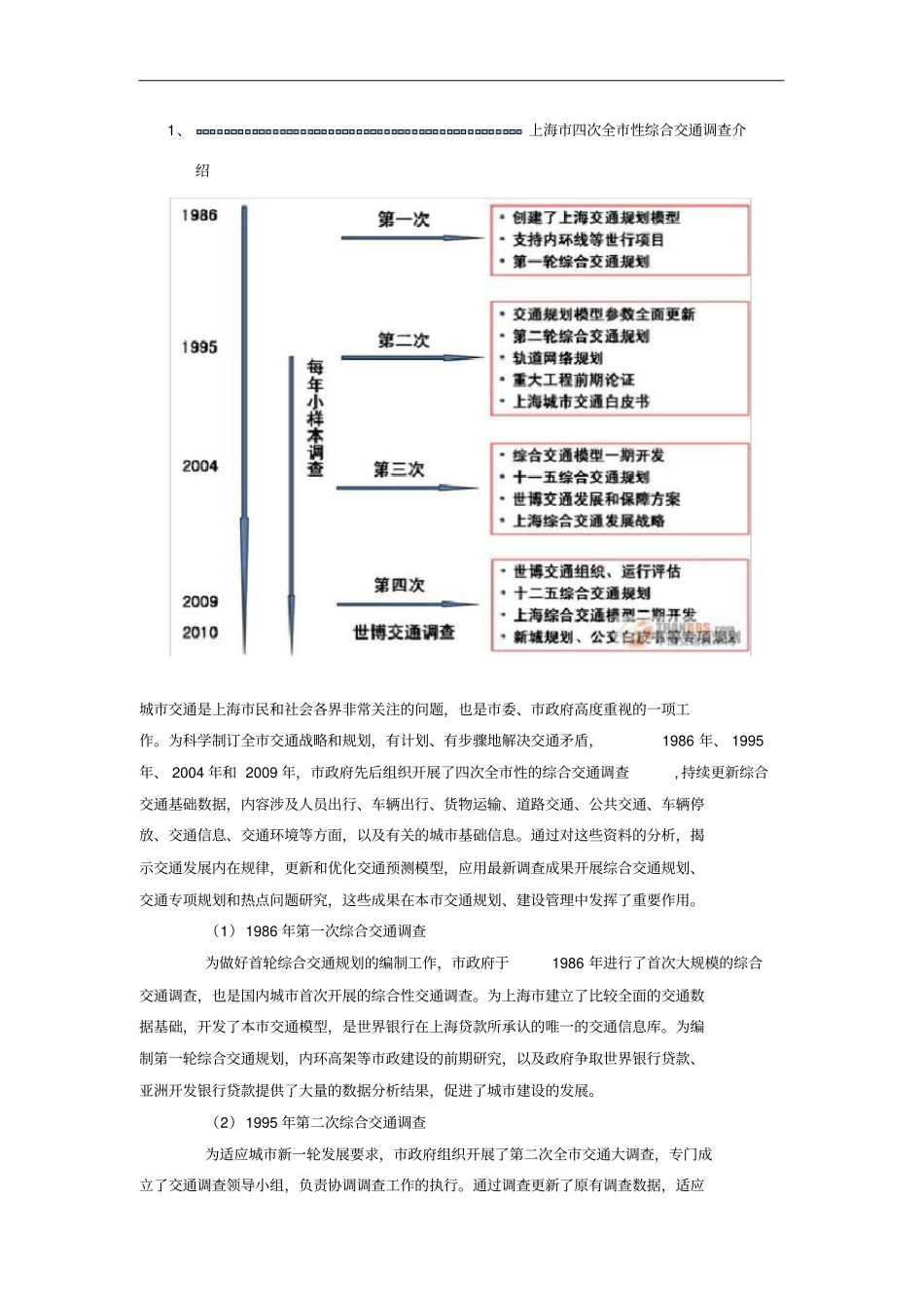 上海四次全性综合交通调查_第2页