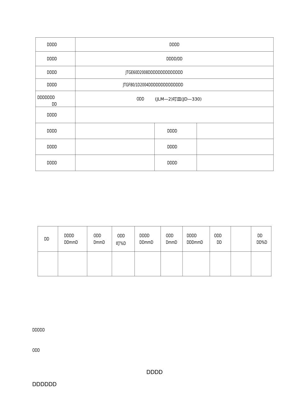 公路工程项目-路基路面厚度检测报告(一)(钻芯法)(模板)_第1页
