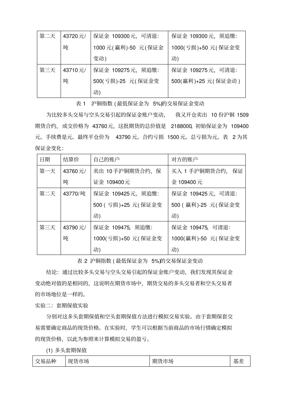 上海工程技术大学期货与期权试验报告新编_第3页