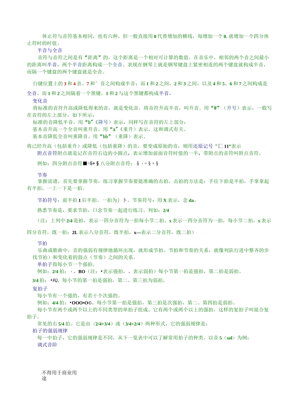 快速学会记简谱_第2页