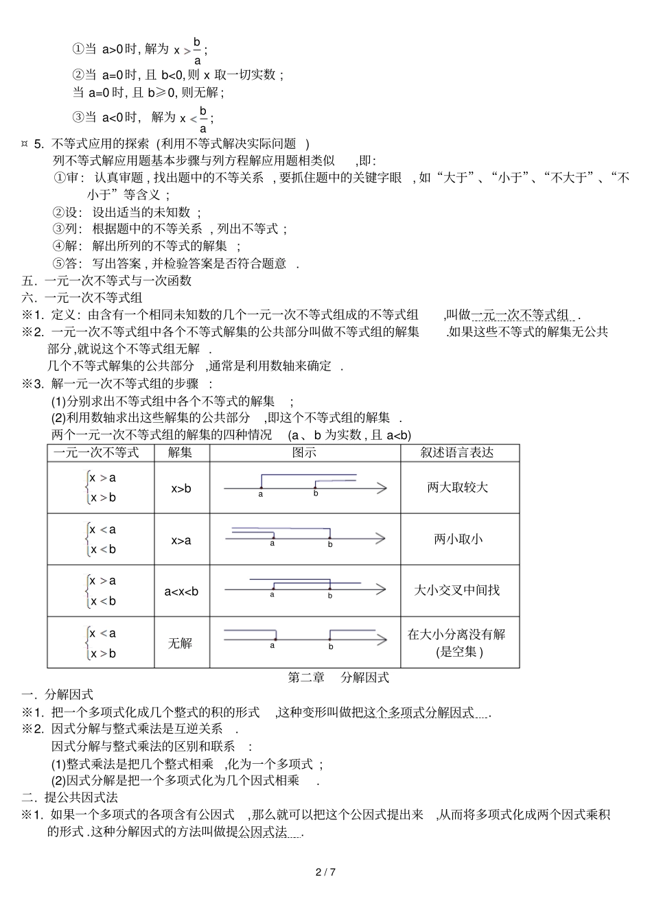 下册定理集合北师大_第2页