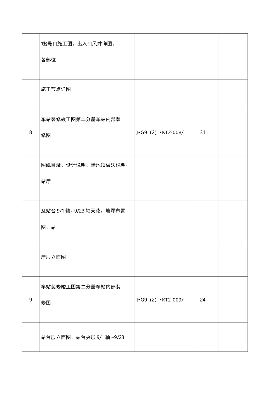 工程档案案卷目录_第3页