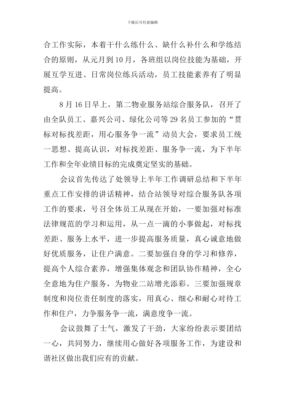 综合服务队工作总结_第3页