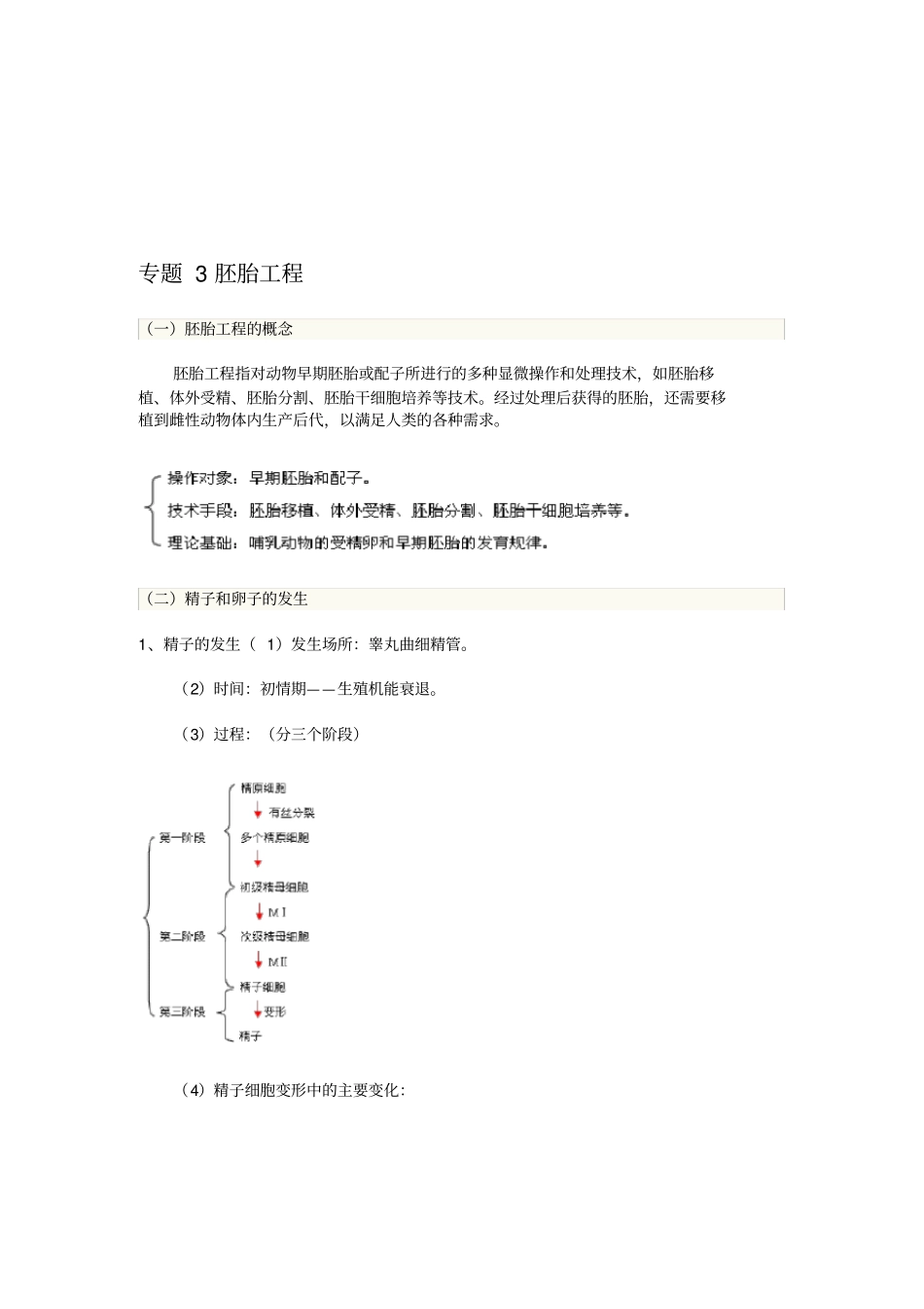 专题3胚胎工程周_第1页