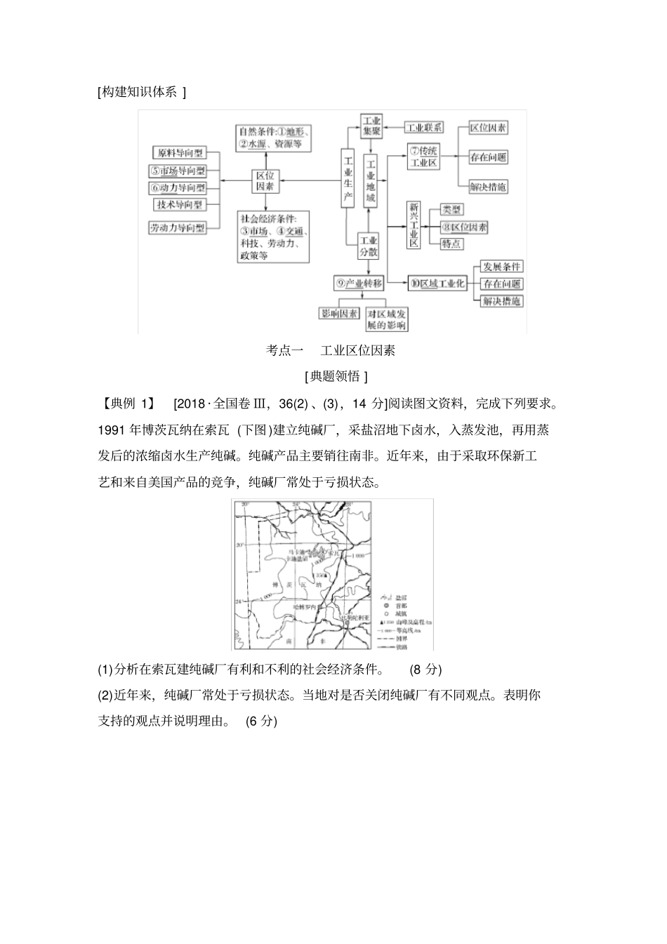 专题九工业的区位因素_第2页
