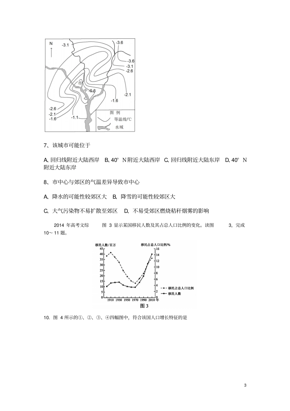 专题二人口与城2讲解_第3页
