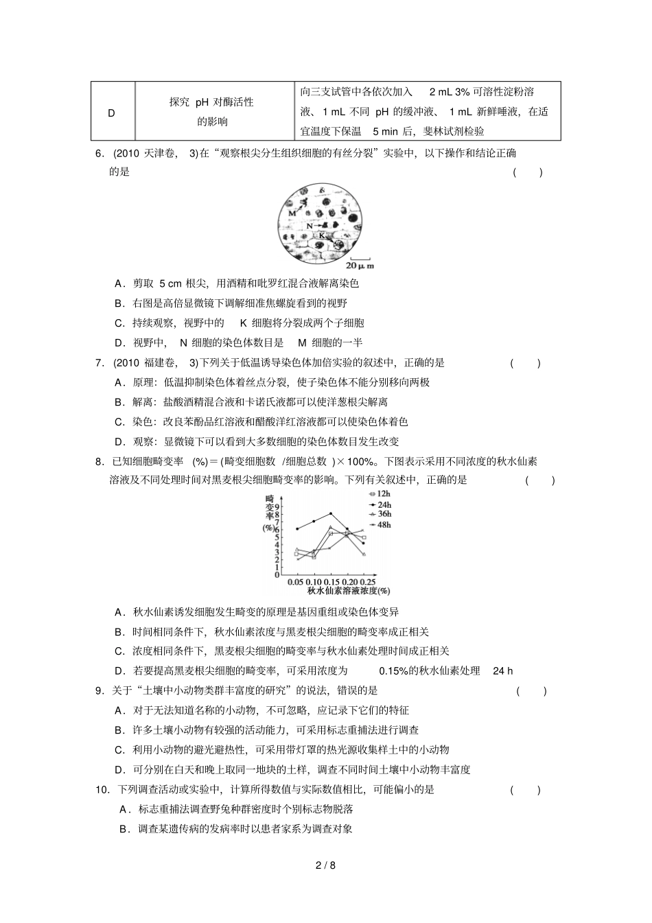 专题试验与探究训练_第2页