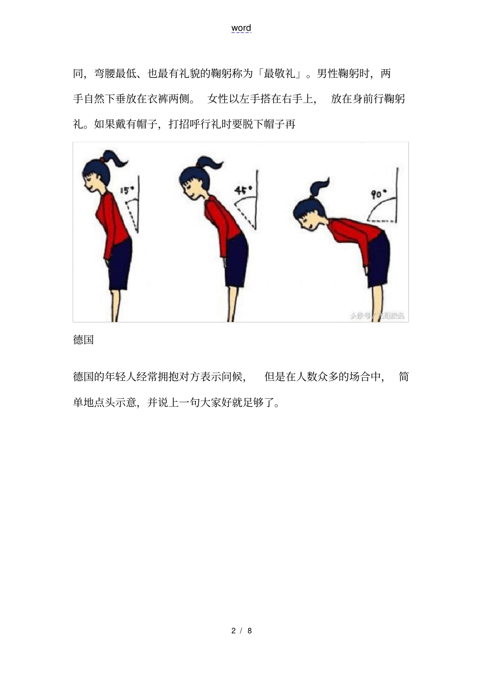 世界各国地打招呼方式_第2页