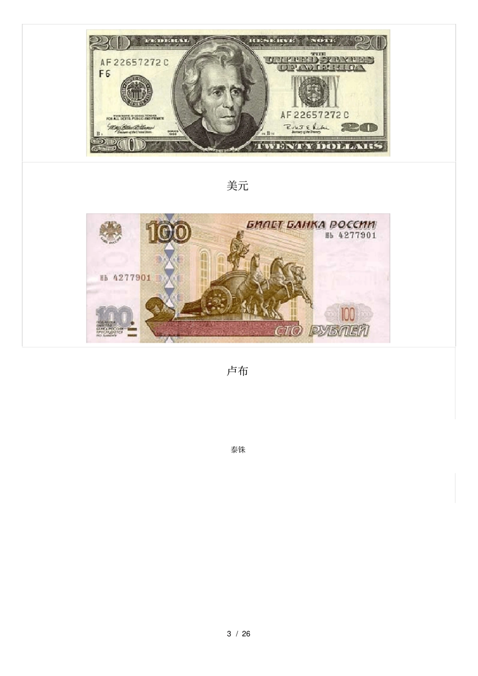 世界各国货币大全【珍藏版】_第3页