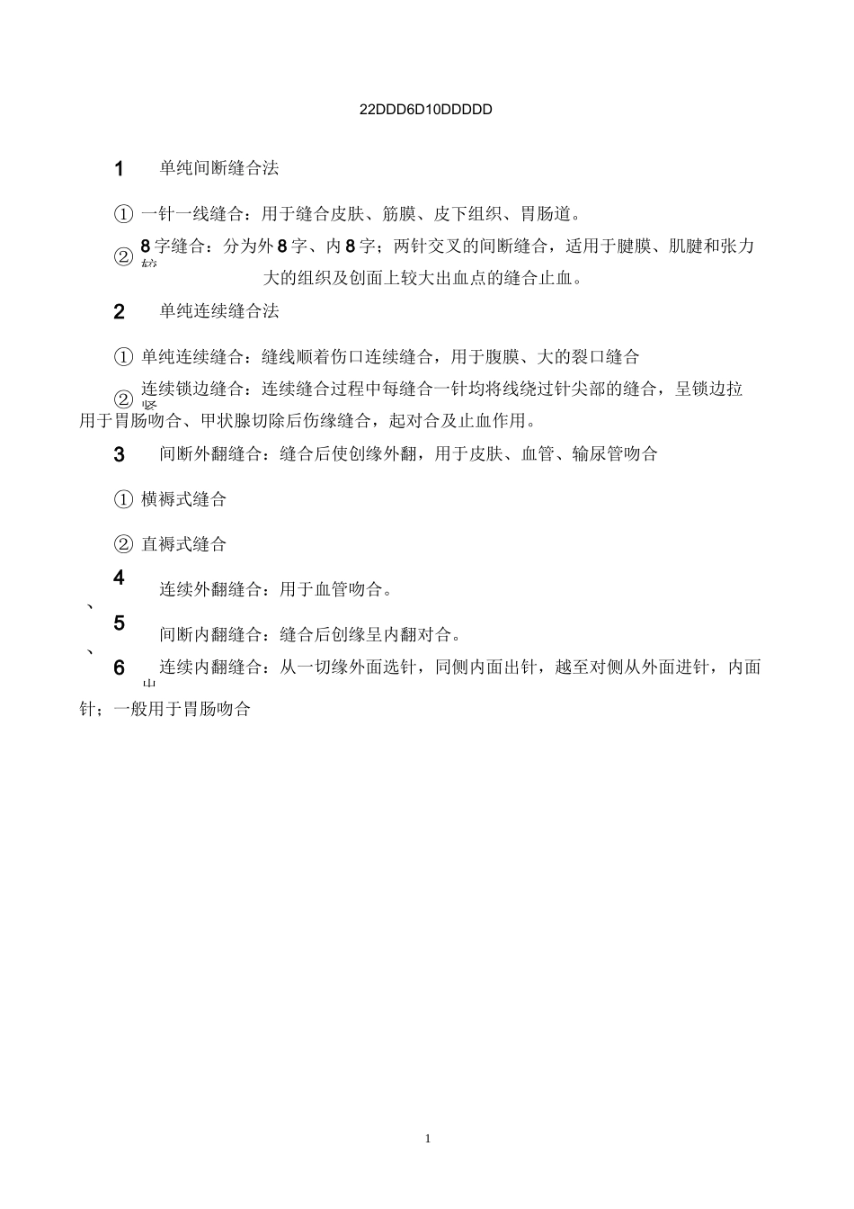第06篇 外科各种缝合图解_第1页