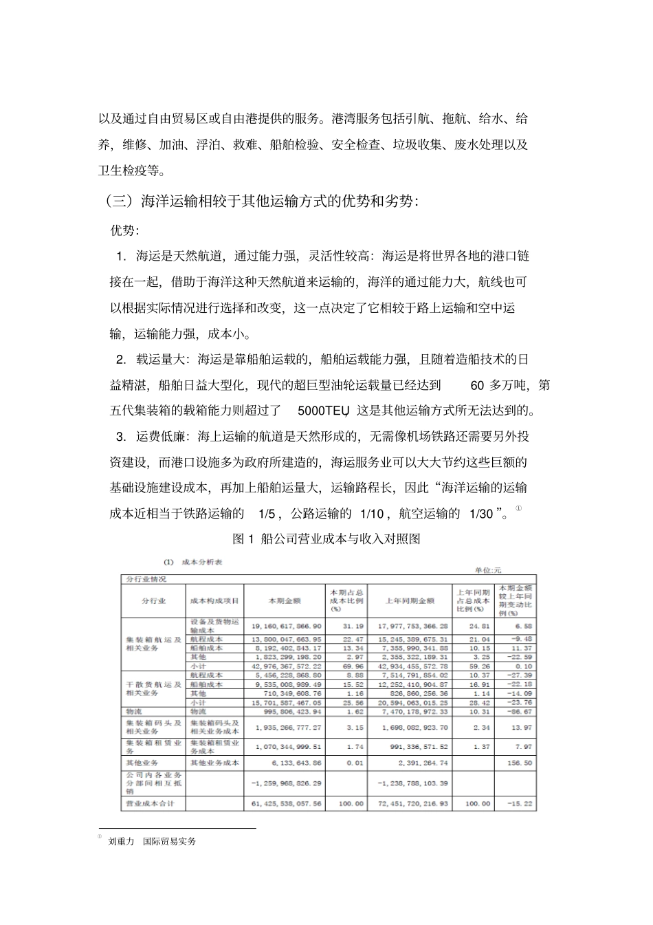 世界海运服务贸易情况及中国具体现状~~讲解_第3页