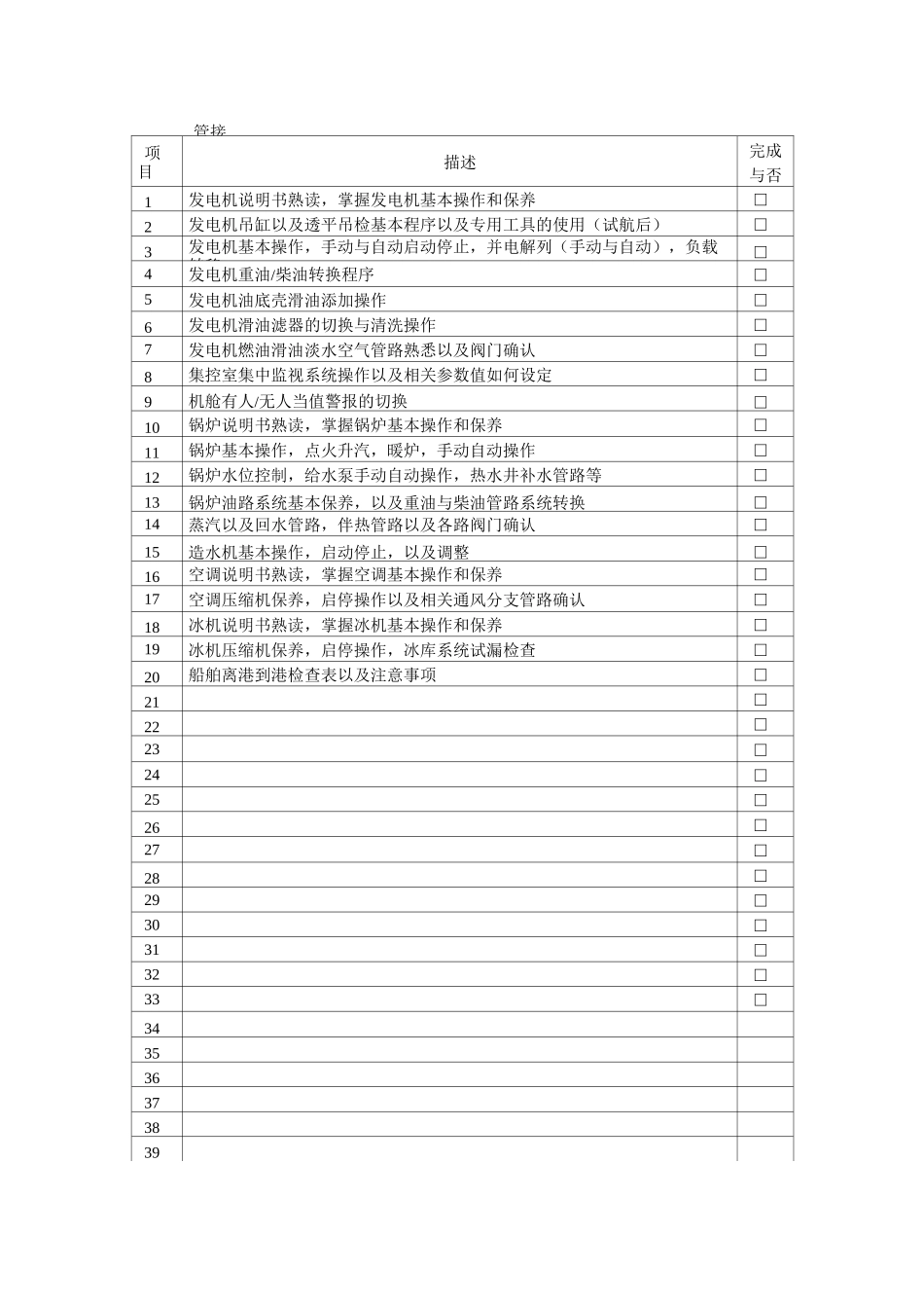接船自我检查表_第3页