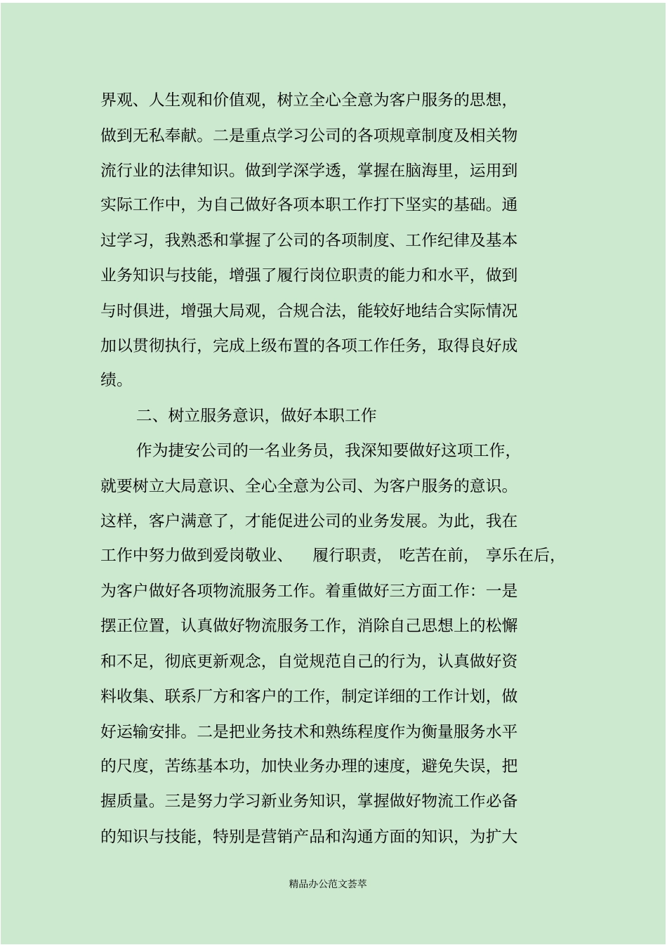 业务员个人的年工作总结_第2页