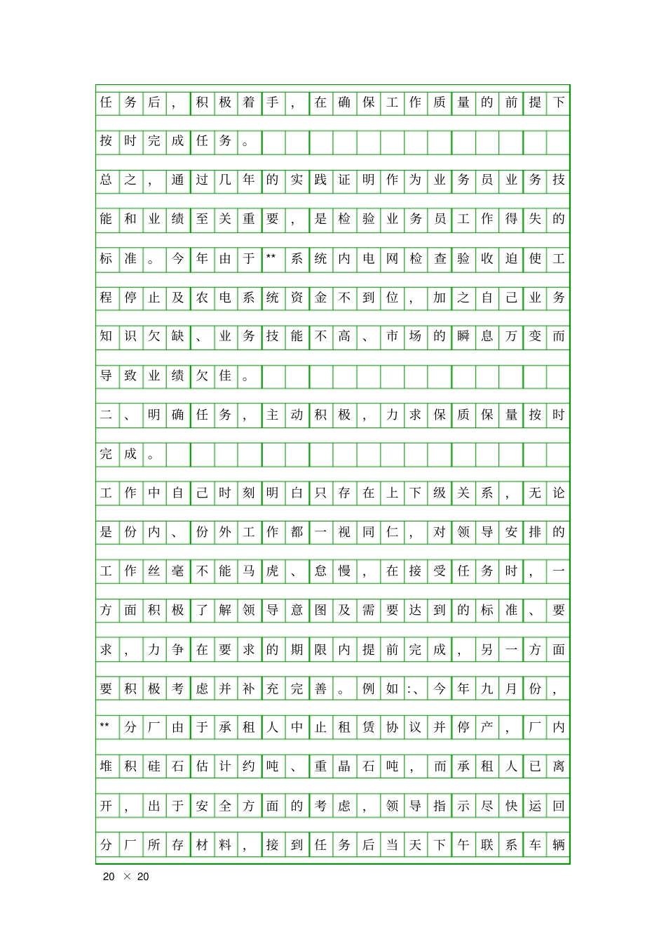 业务员全年销售报告精品工作报告_第2页