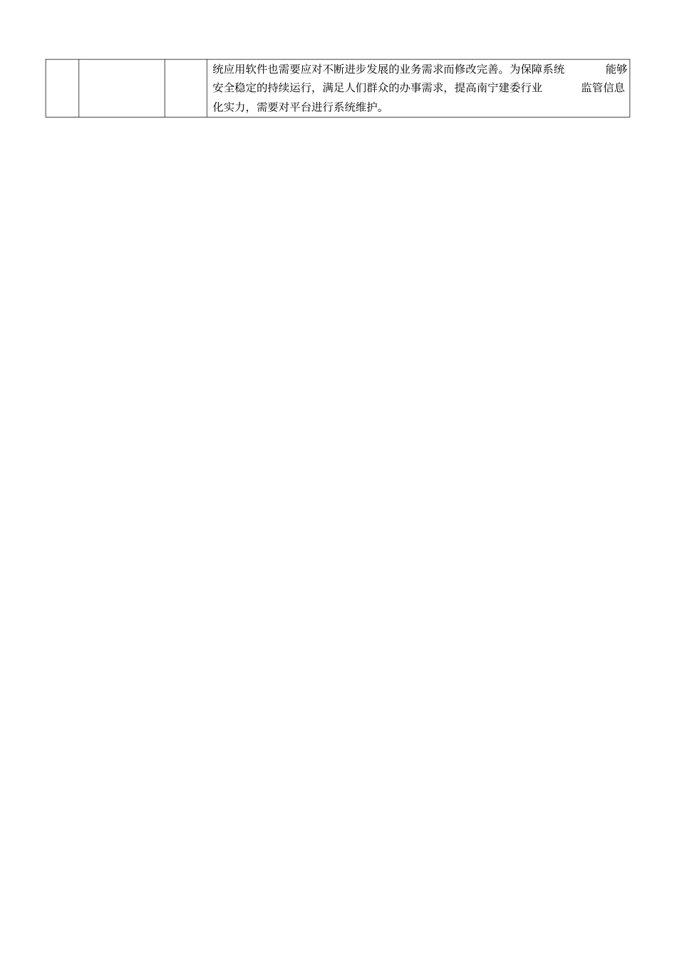 业务管理平台软件运行维护服务需求招投标书范本_第2页
