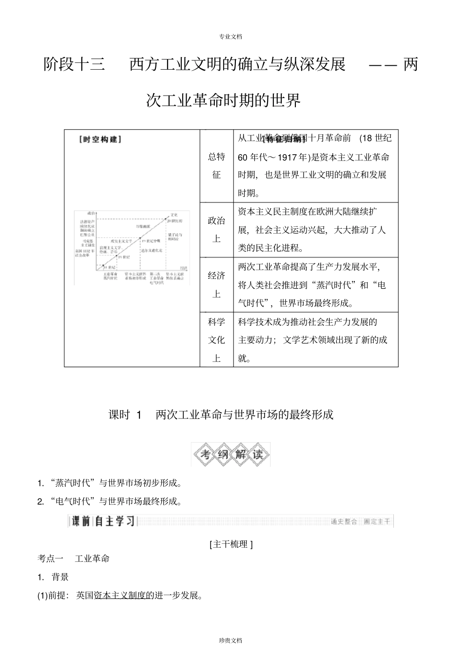 两次工业革命与世界场的最终形成讲义_第1页