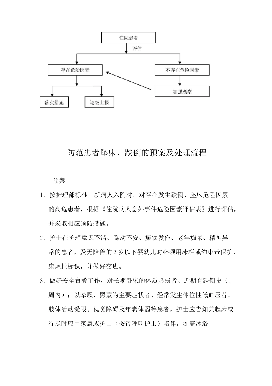 防范患者跌倒、坠床的管理制度范本_第2页