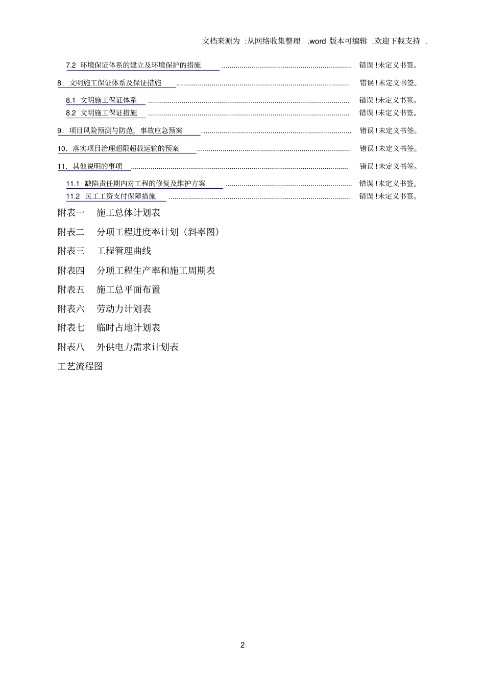 中修工程施工组织设计_第2页