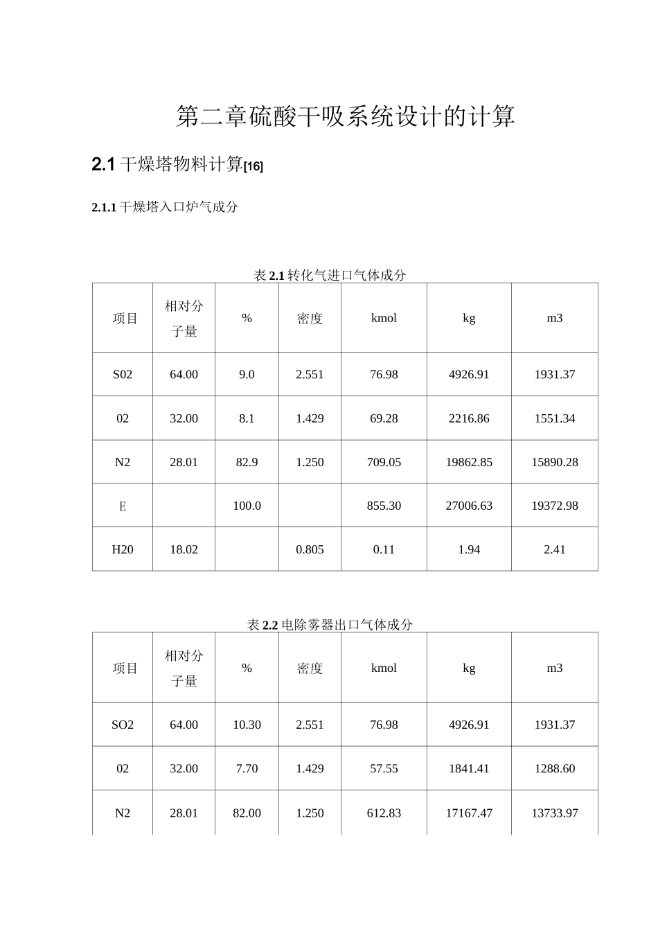 物料衡算及热量衡算_第1页