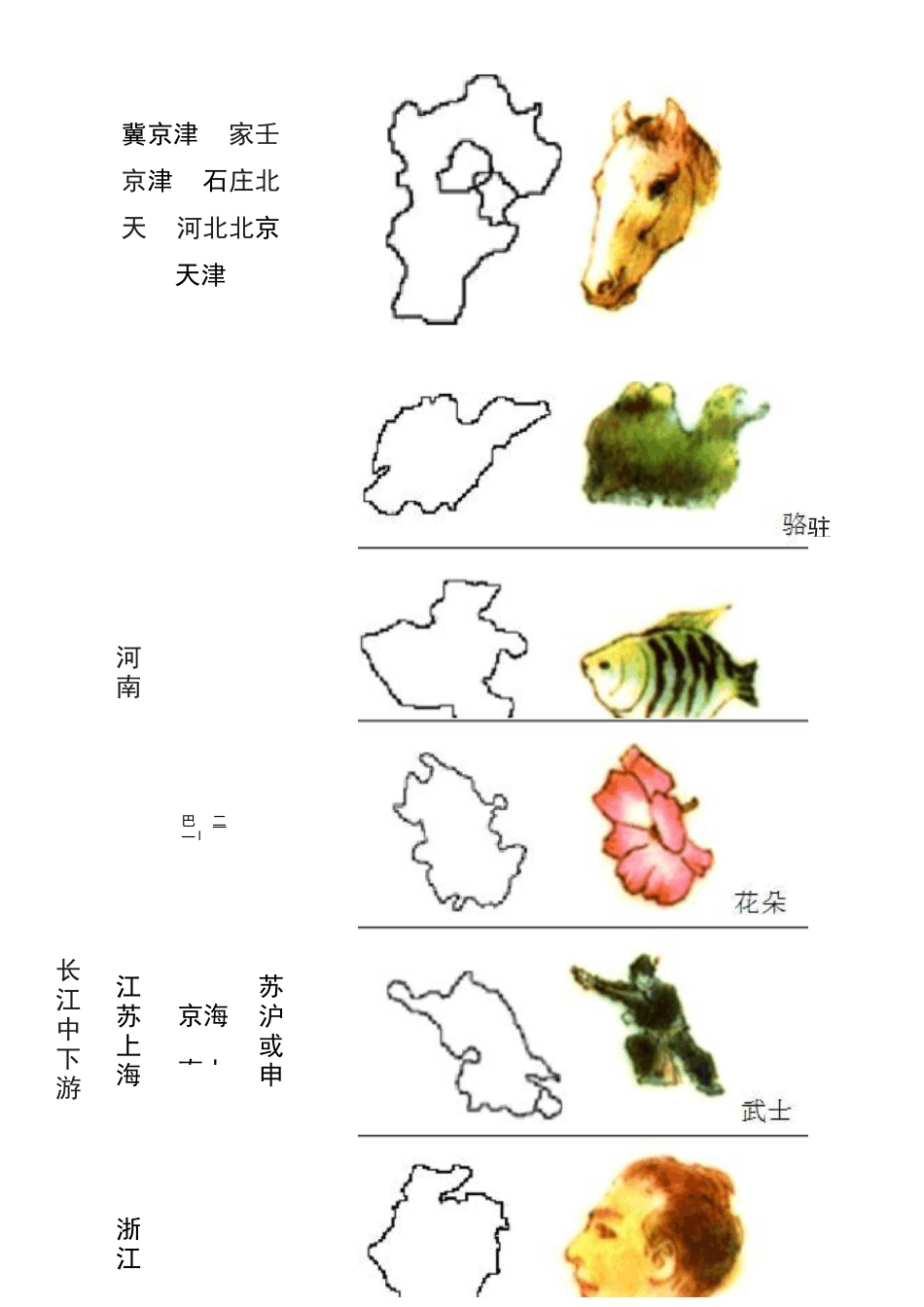 形象记忆中国轮廓图_第2页