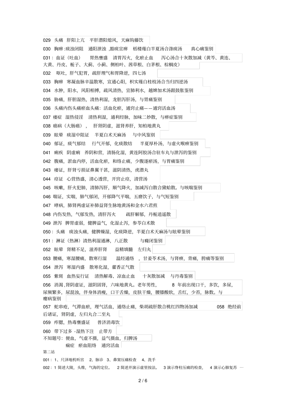 中医执业医真题_第2页