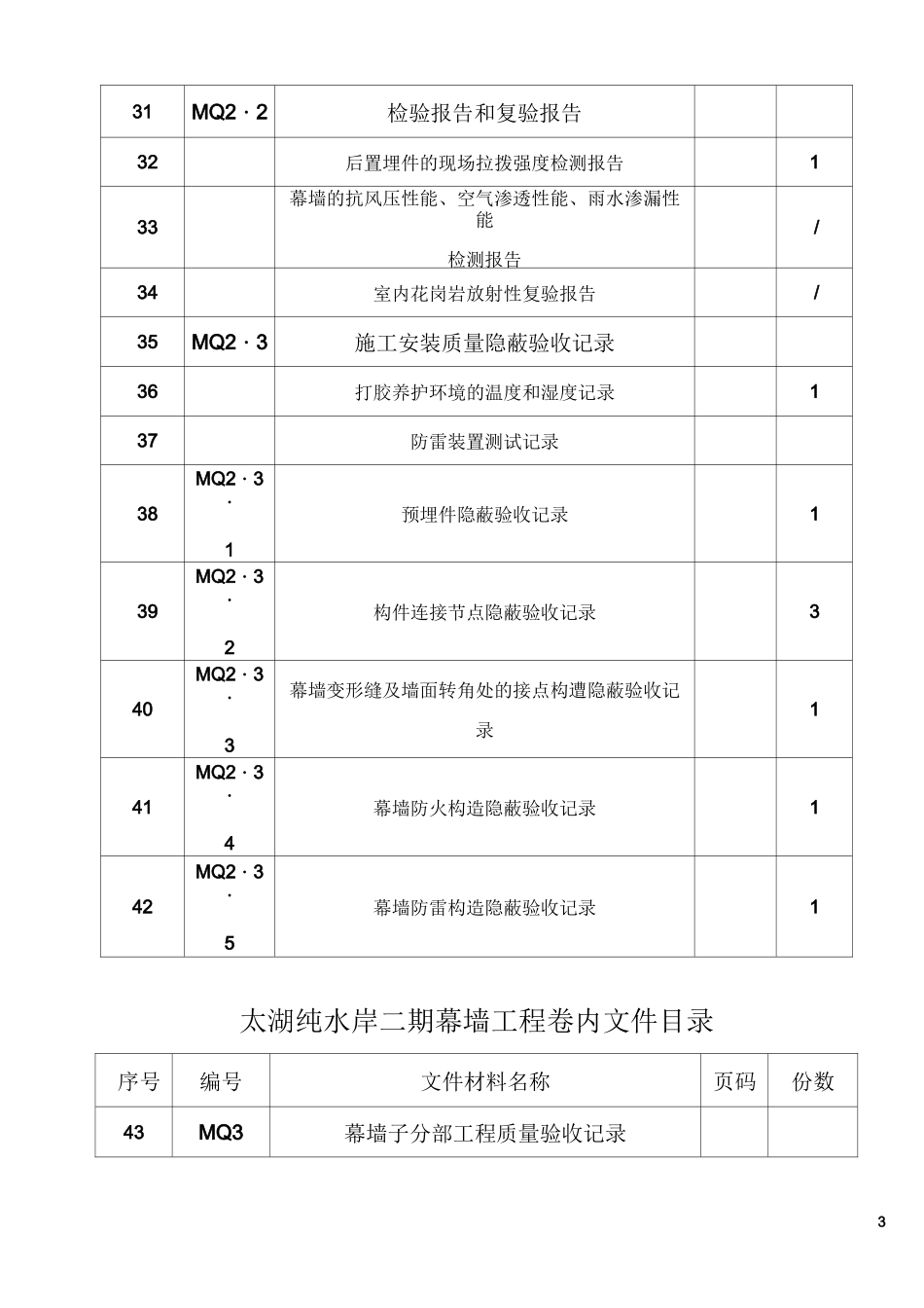 江苏省工程幕墙资料全套_第3页