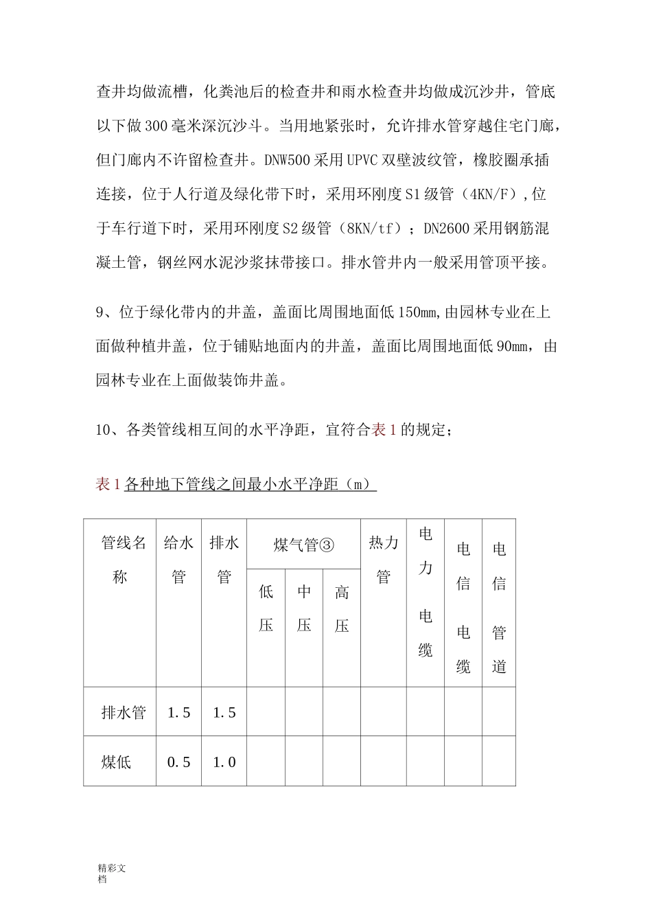 小区的室外管网及管线综合设计指引_第3页