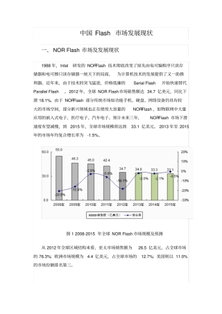 中国Flash场发展现状讲解