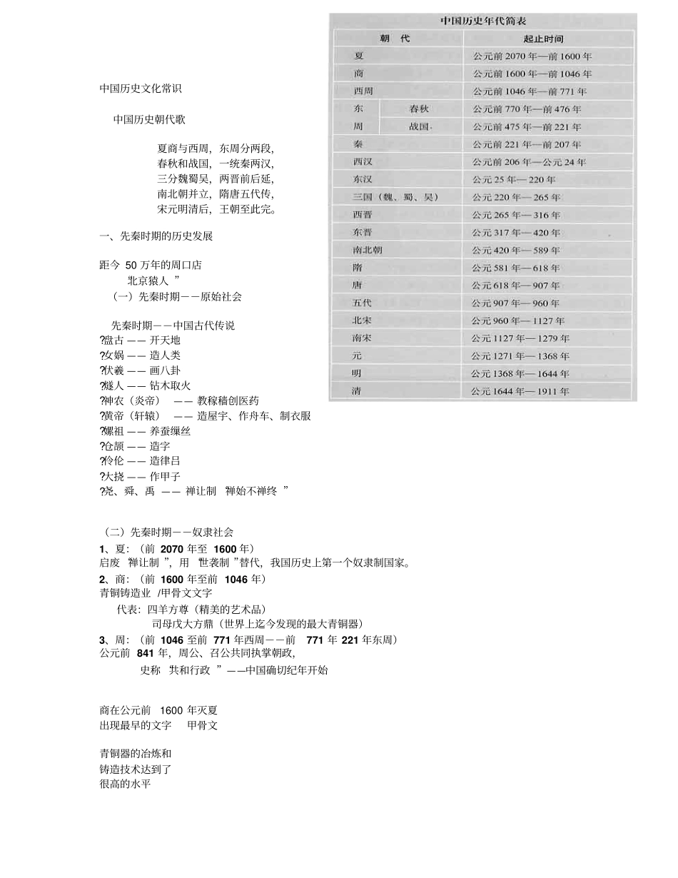 中国历史文化常识汇总_第1页