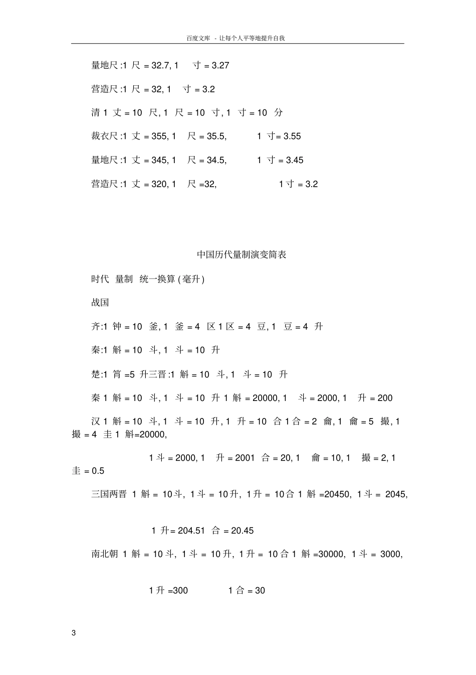 中国古代度量衡换算_第3页