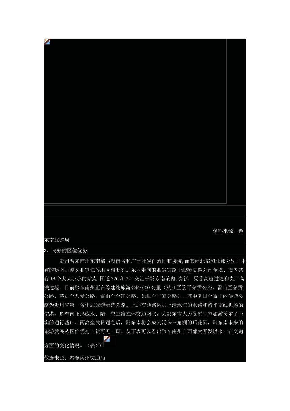 贵州黔东南旅游业发展的SWOT分析_第3页