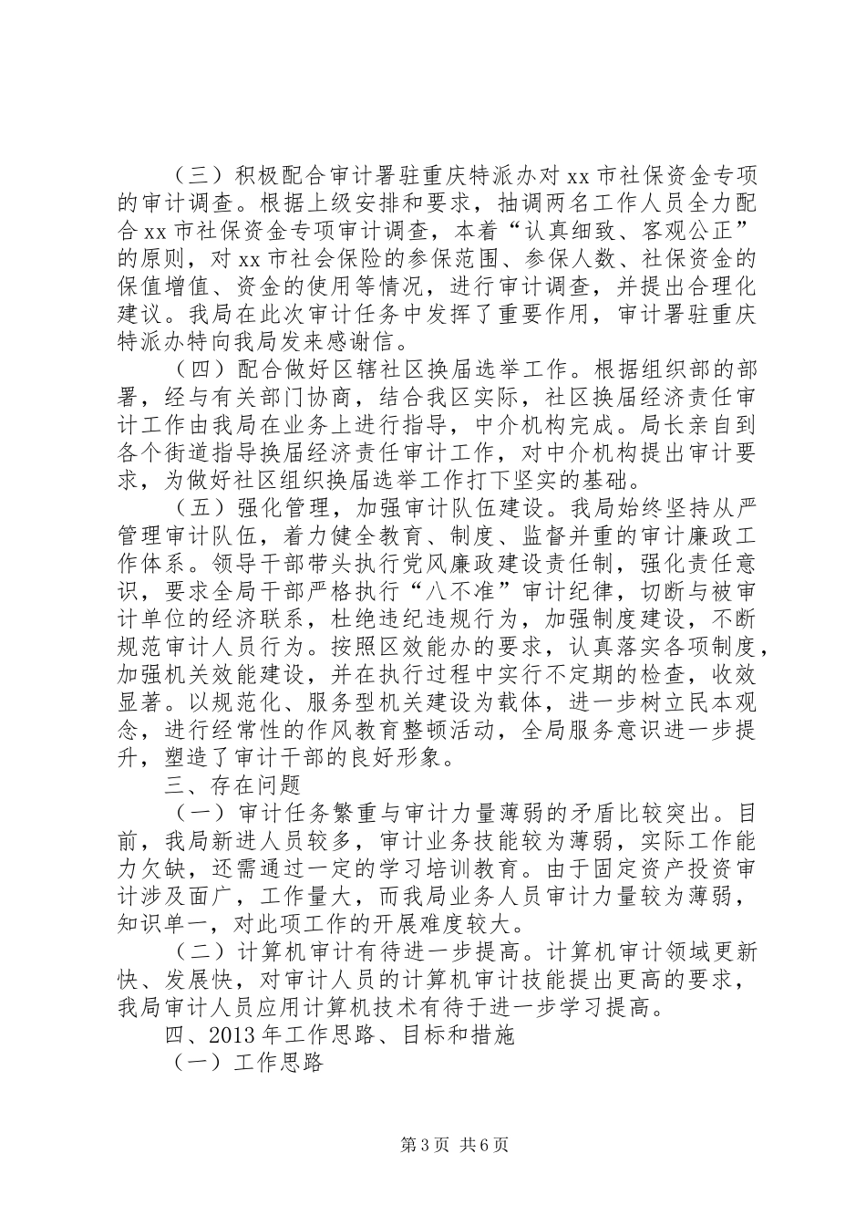 审计局工作总结 _第3页