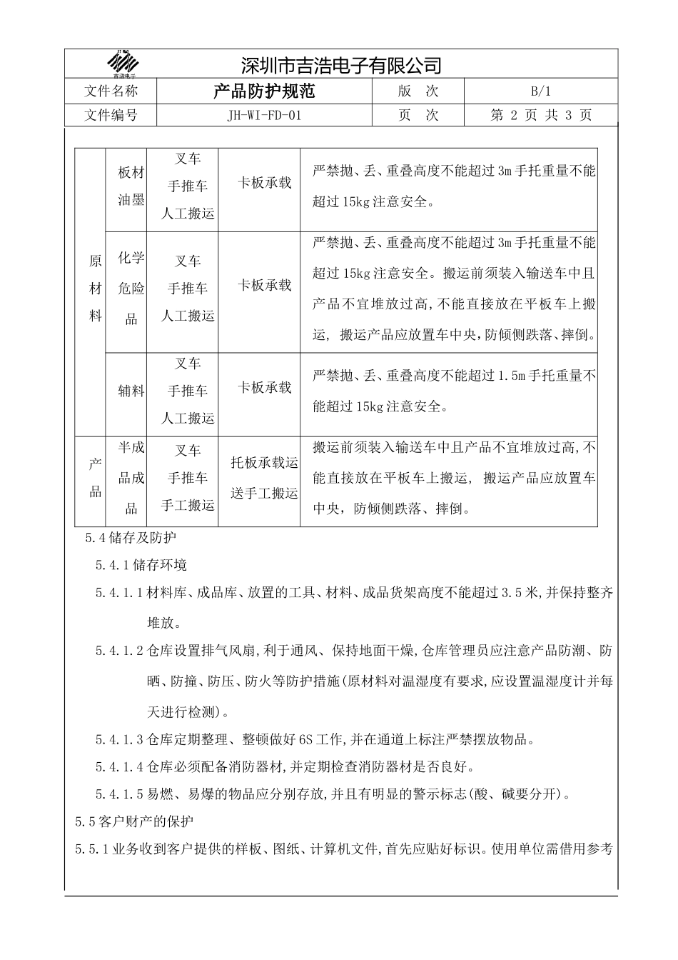 产品防护规范_第2页