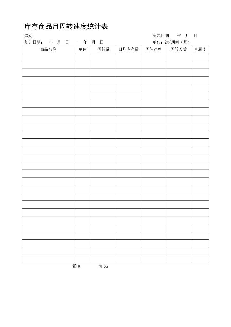 仓库管理表格_第2页