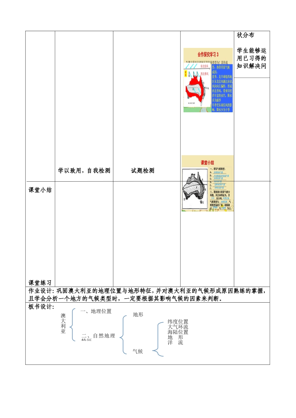 高中区域地理--澳大利亚教学设计(公开课)_第3页